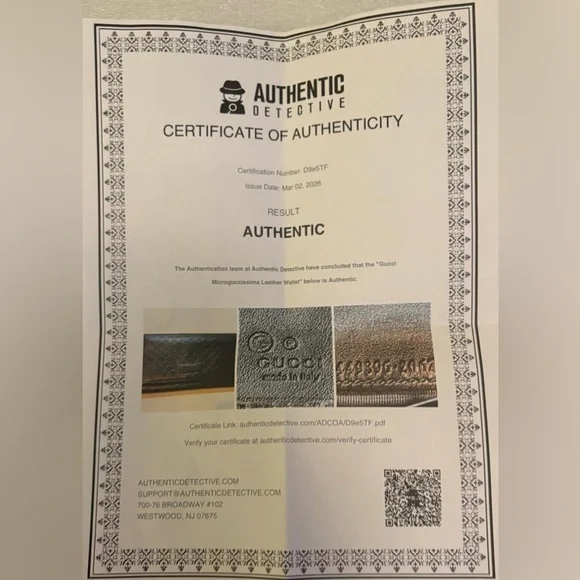 Gucci Microguccissima Continental Wallet Black Leather With COA - Picture 15 of 15